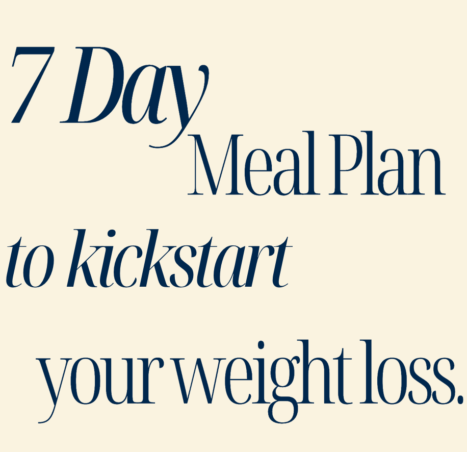 7 Day Meal Plan - Just Protein