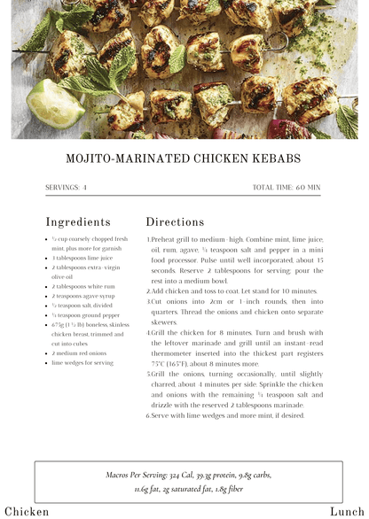 Healthy Meets Delicious Recipe Book - Just Protein