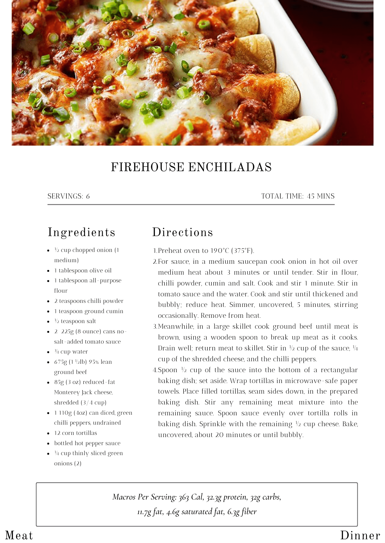 Healthy Meets Delicious Recipe Book - Just Protein